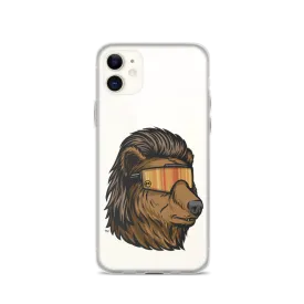 Bear Mullet iPhone Case - Clear