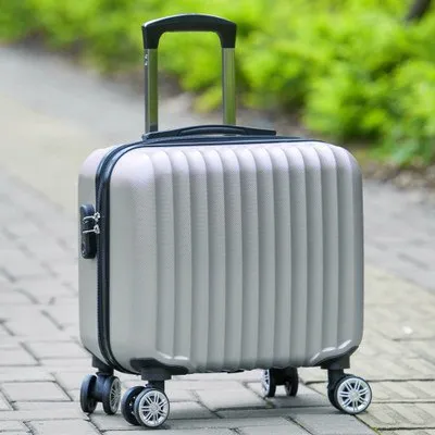 17 Inches Universal Wheels Small Luggage Mini Luggage Commercial Trolley Luggage Small Fresh