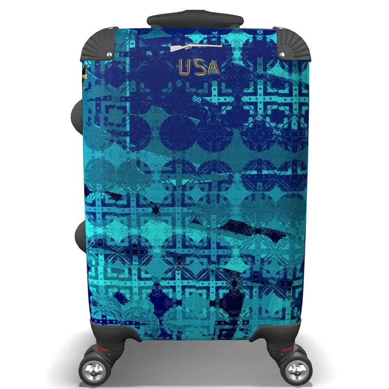 #458 cocknload Suitcase Luggage