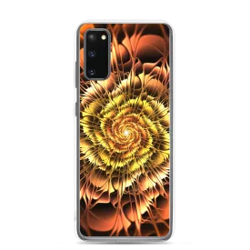 Abstract Flower 01 Samsung Case