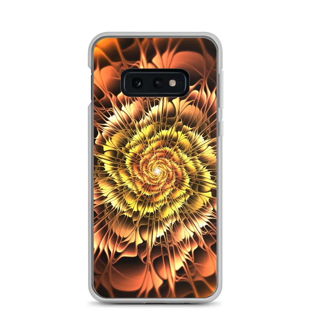 Abstract Flower 01 Samsung Case