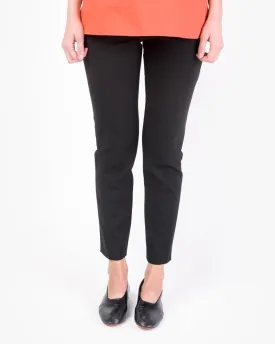 Anson Stretch Seamed Pant in Black