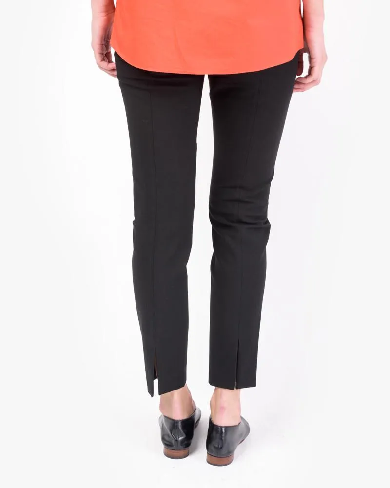 Anson Stretch Seamed Pant in Black