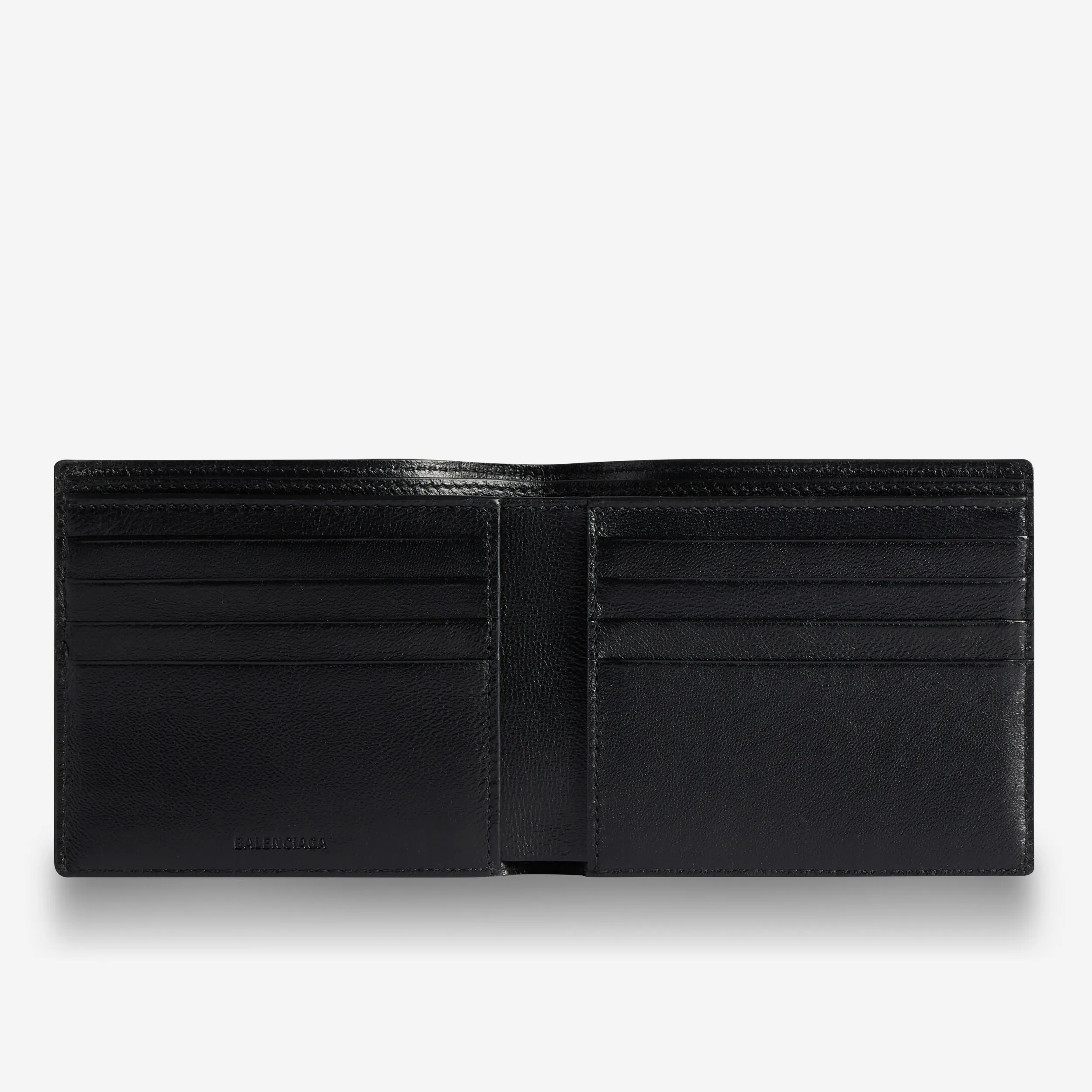 Balenciaga Political Stencil Square Folded Wallet