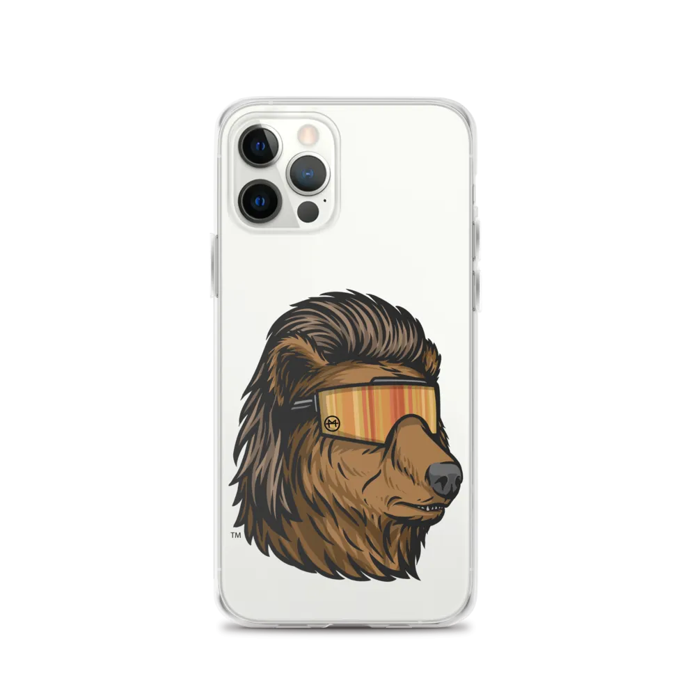 Bear Mullet iPhone Case - Clear