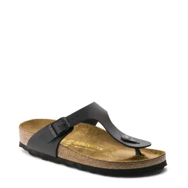 Birkenstock Women's Gizeh Birko-Flor Thong Sandal in Black