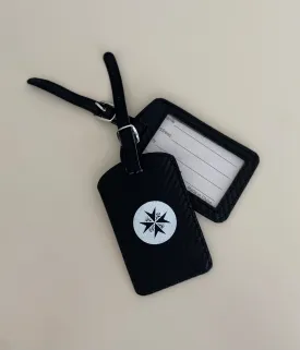 Black Luggage Tag