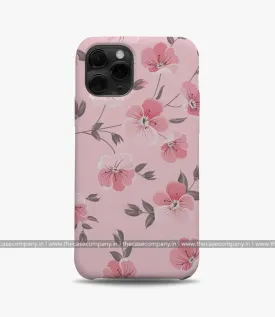 Blooming Pink Flower Case