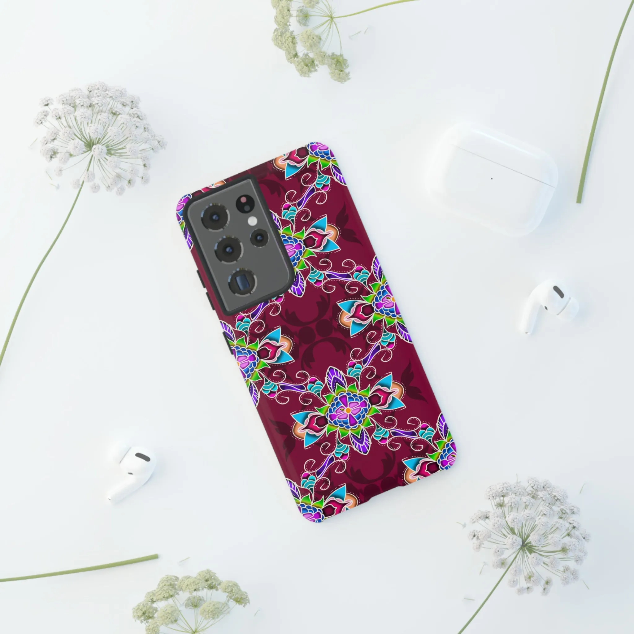 Blue Blossom Phone Cases