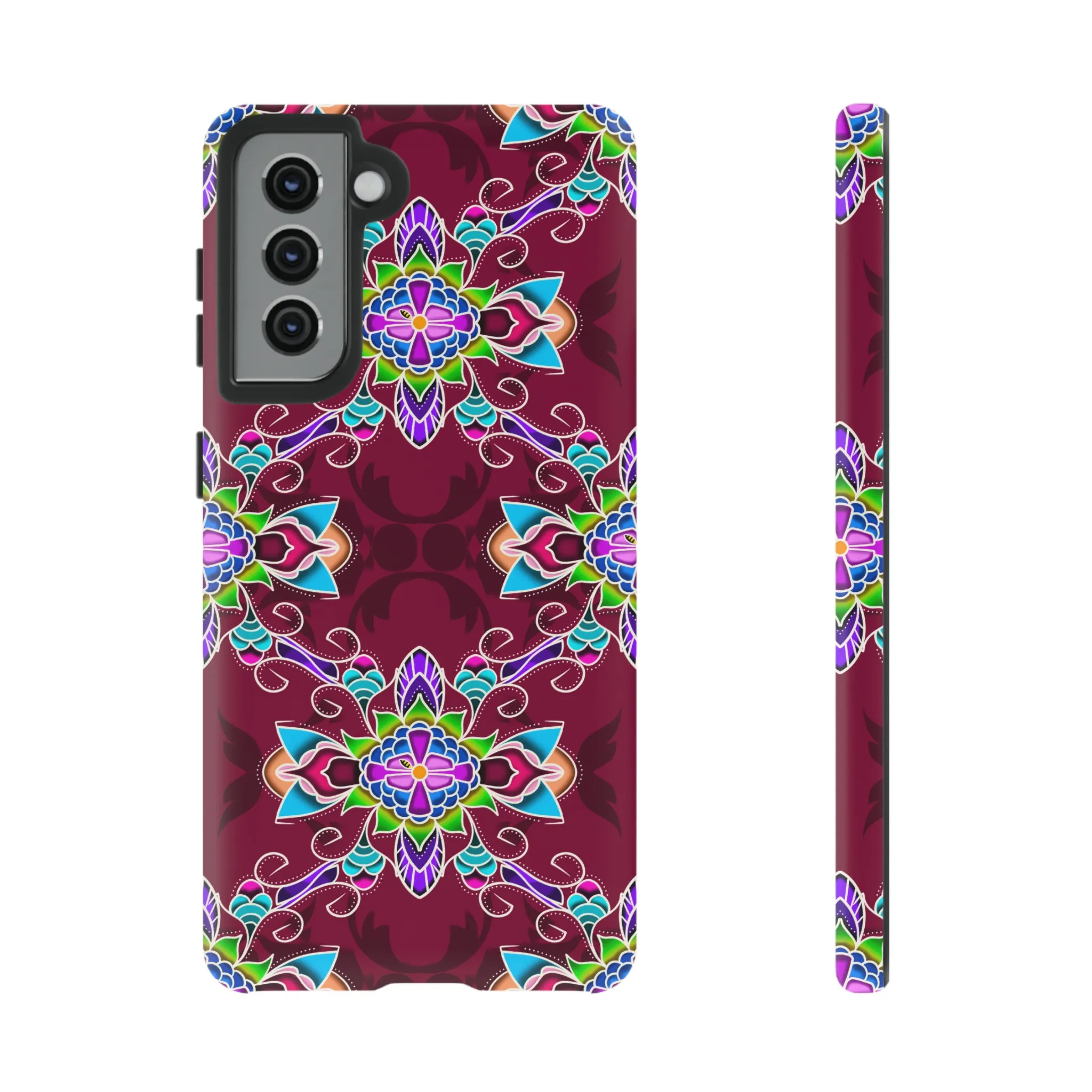 Blue Blossom Phone Cases