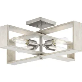 Boundary 24" 4-Light Flush Mount Light