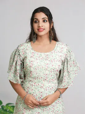 Butterfly Dreams: Chiffon Feeding Top- Only ₹494/-