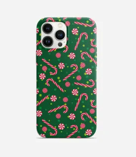 Candy Cane Christmas Hard Phone Case