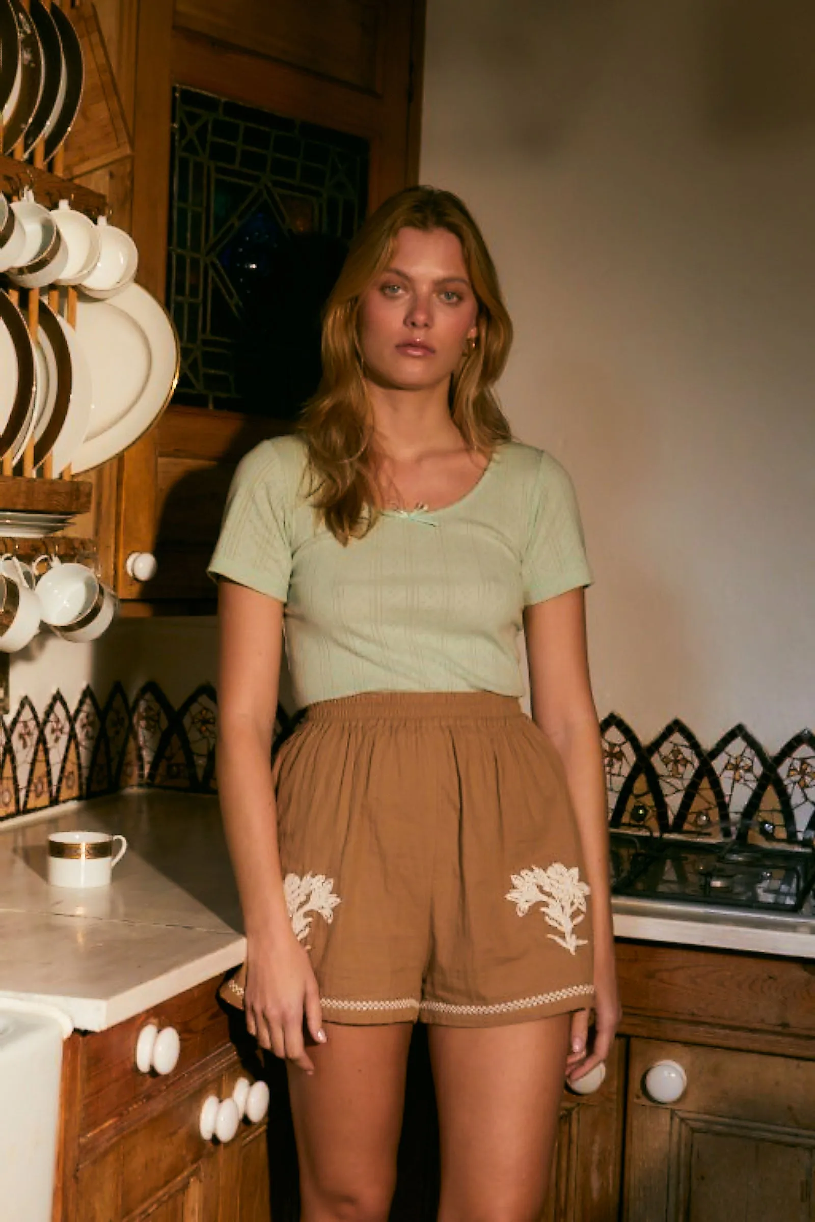 Caspia Shorts Fawn