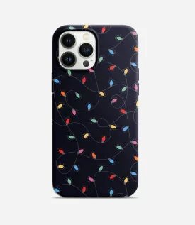 Christmas String Light Hard Phone Case