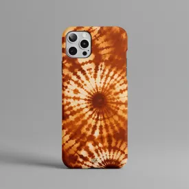 Cinnamon Latte | Tie Dye Pattern Hard Phone Case