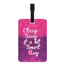 Classy Sassy Luggage Tag