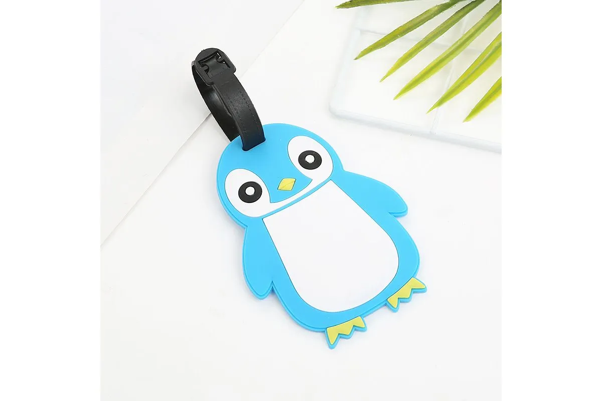 Cute Penguin Animal Design Luggage Tag