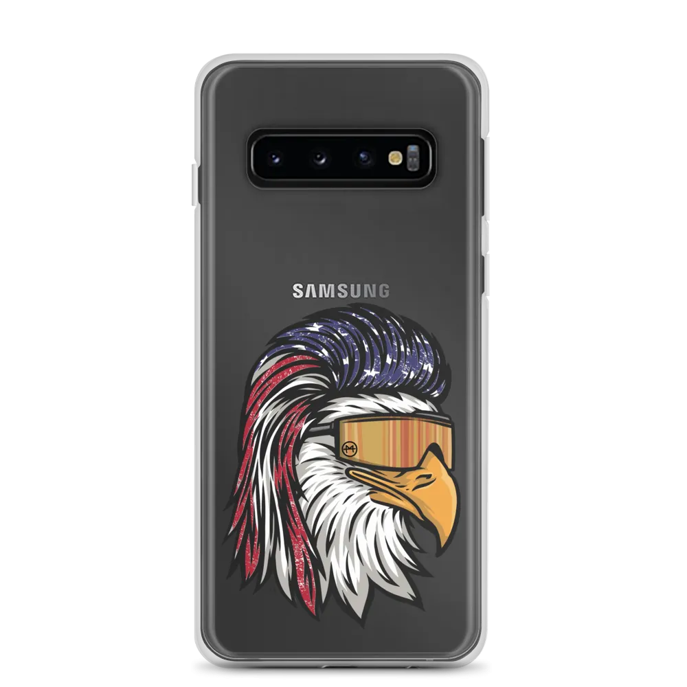 Eagle Mullet USA Samsung Case - Clear