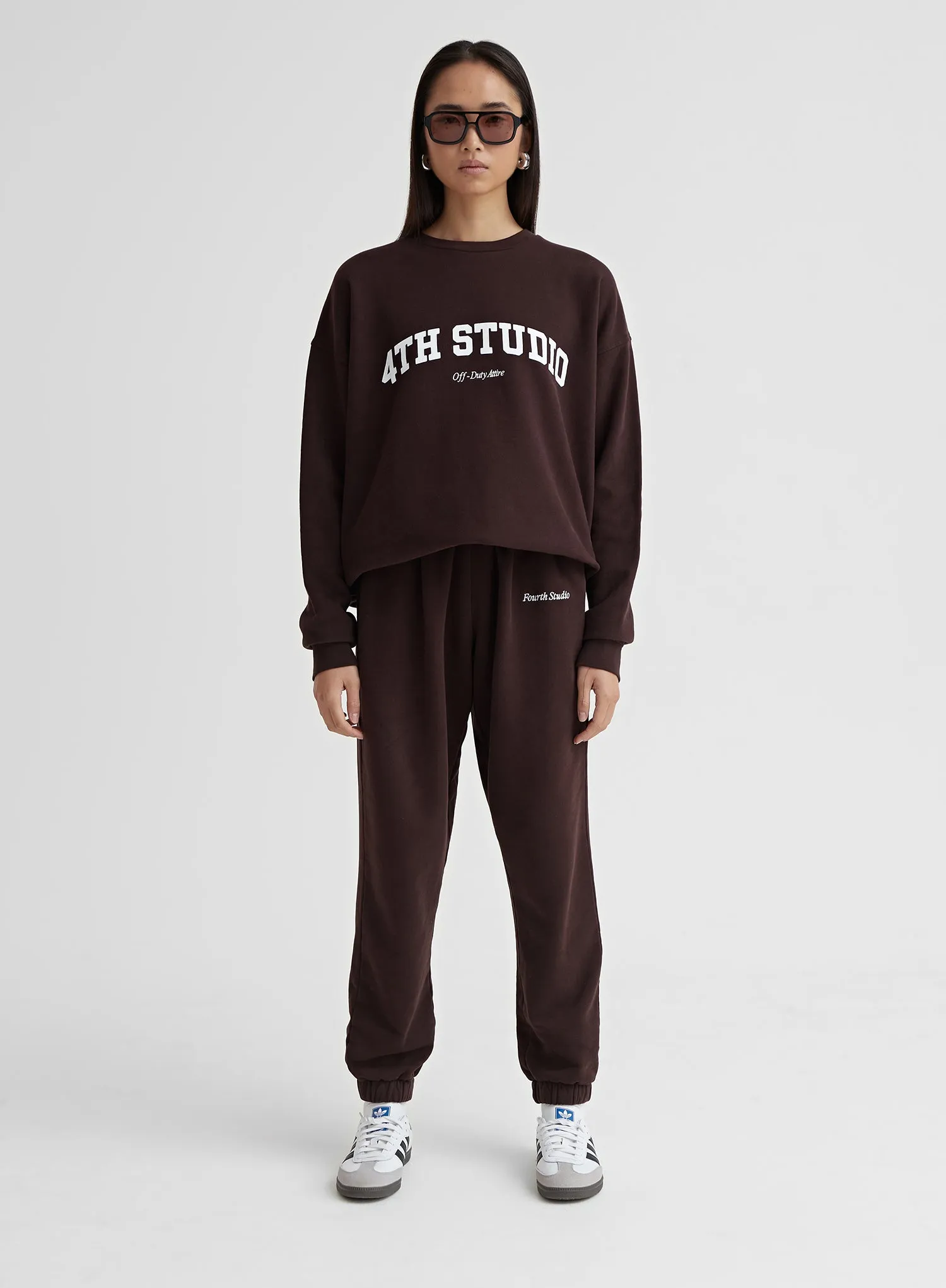 Espresso Fourth Studio Oversized Sweatshirt – Sera