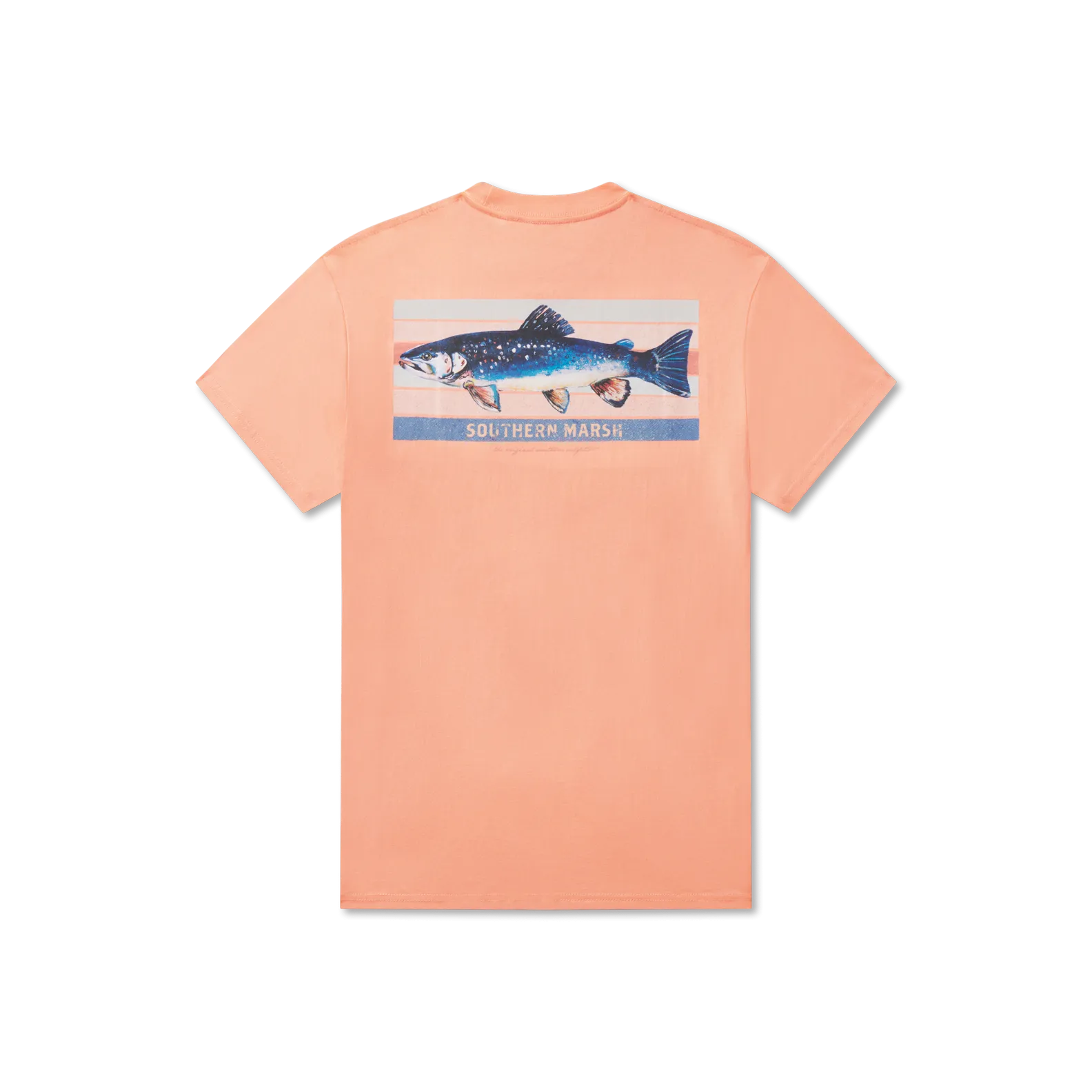 Fishing Lines Tee - Brook Trout