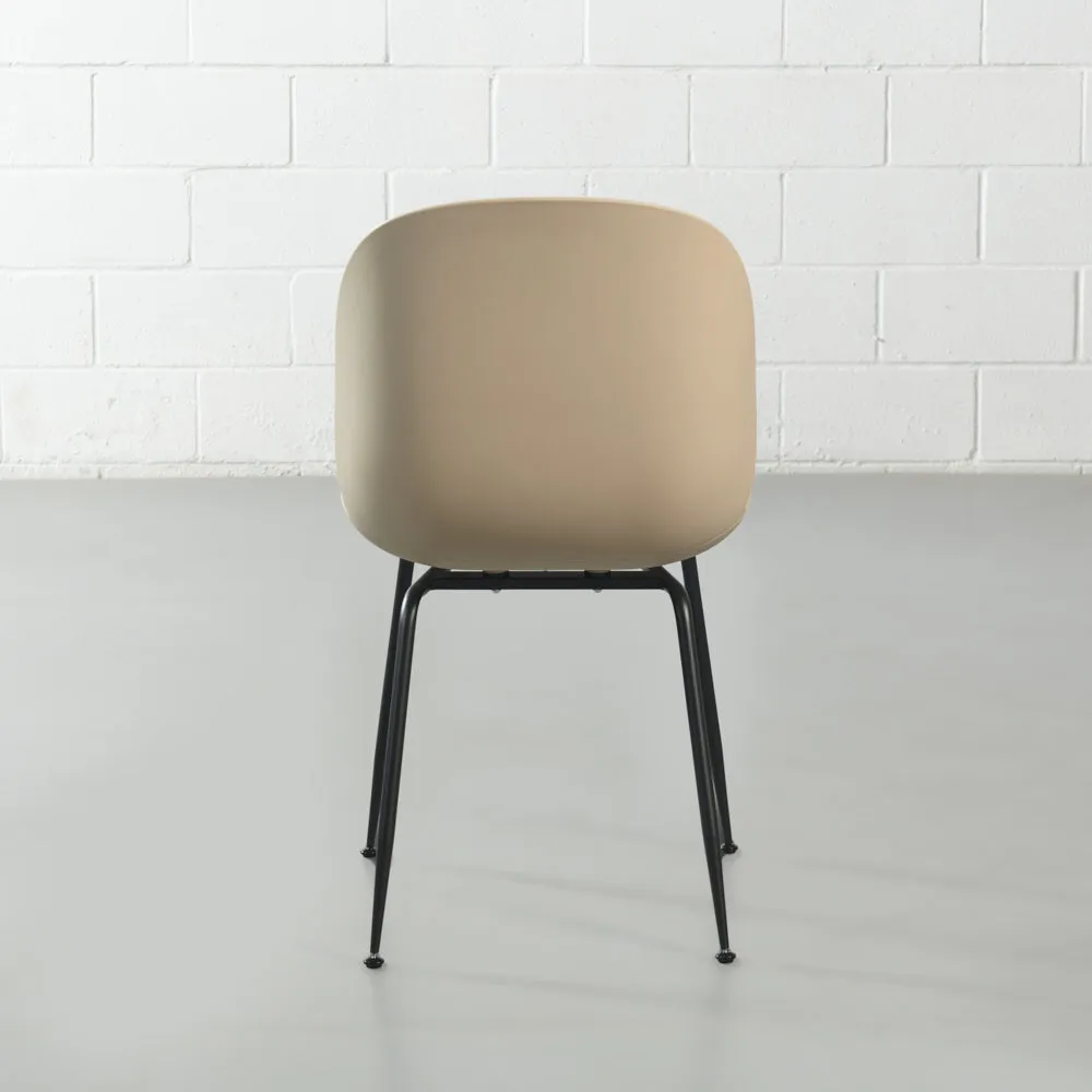 GEORGINA - Beige Dining Chair