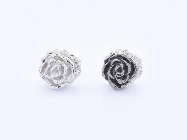 Graffiti Rose Earrings