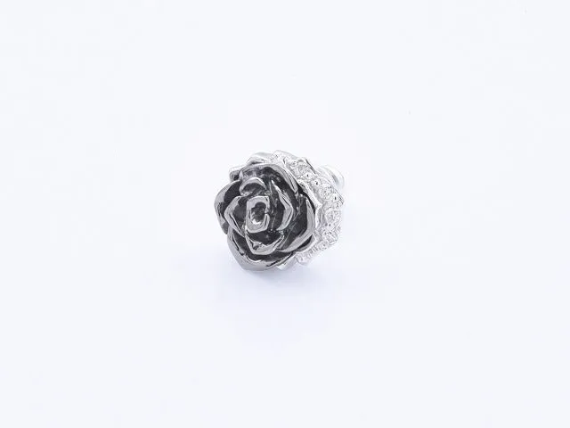 Graffiti Rose Earrings