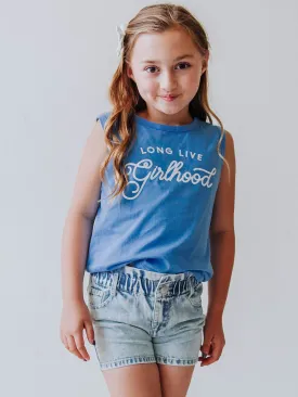 Graphic Tank - Girlhood Light Blue