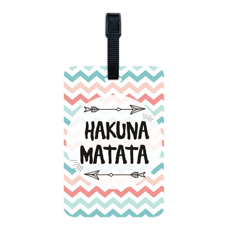 Hakuna Matata Luggage Tag