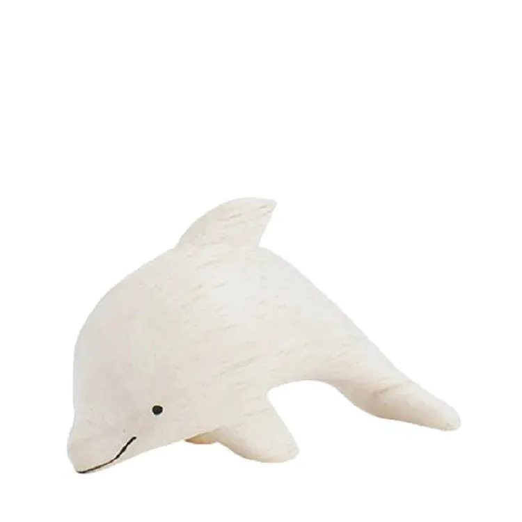 Handmade Tiny Wooden Dolphin