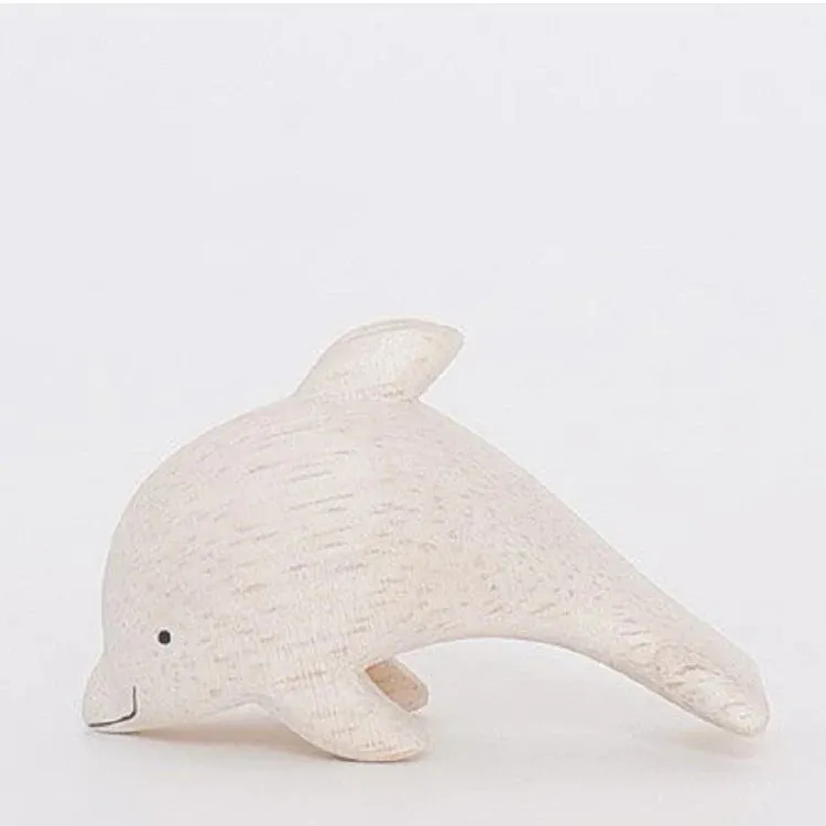 Handmade Tiny Wooden Dolphin