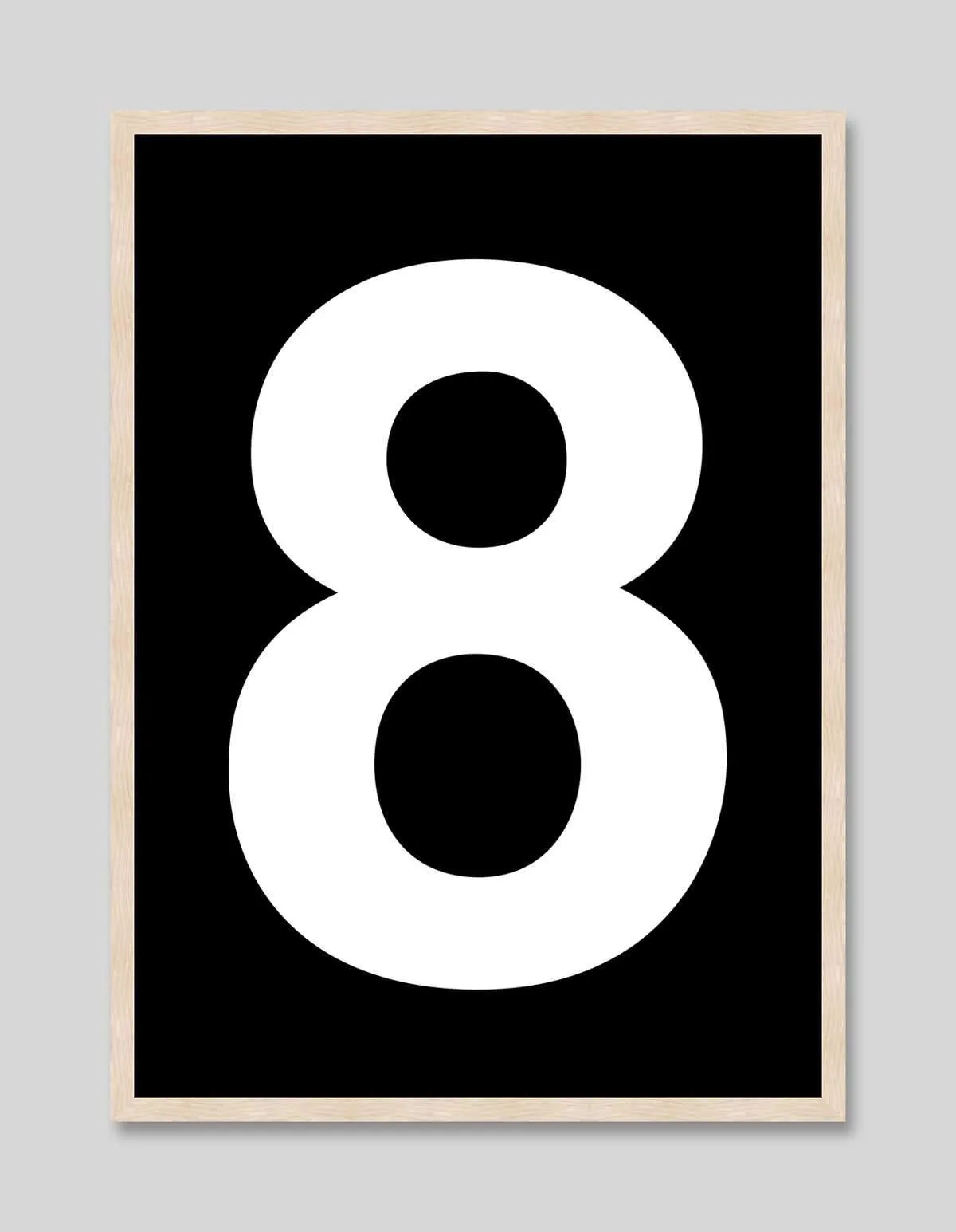 Helvetica Number 8