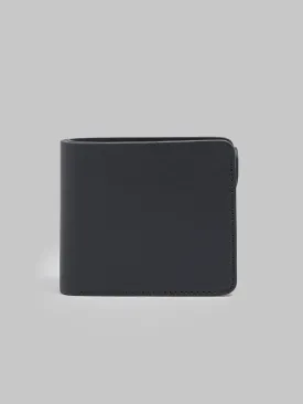 Black Leather Fold Wallet by Kobashi Studio