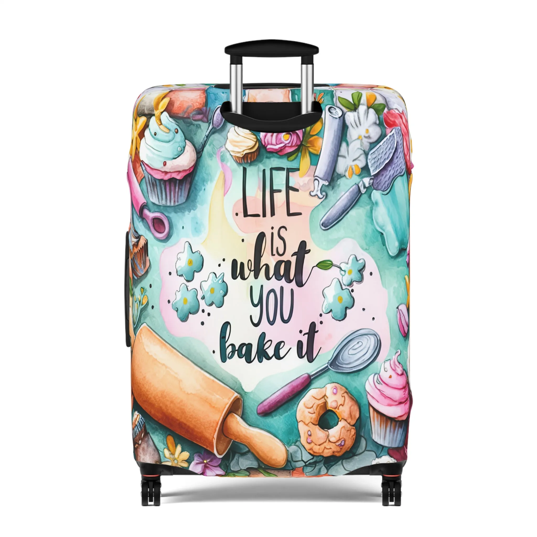 Luggage Cover, Baking, Life is what you bake it, awd-1762