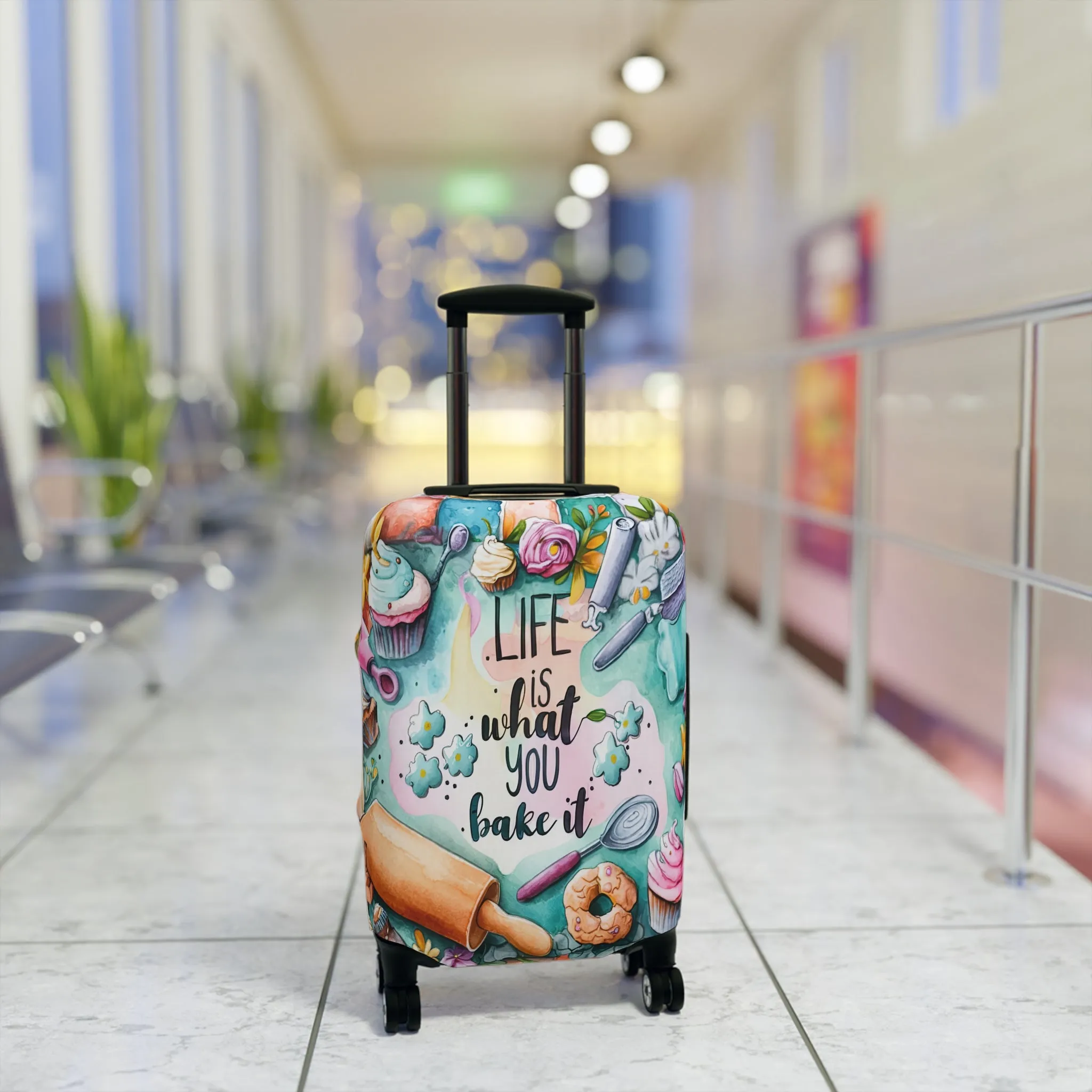 Luggage Cover, Baking, Life is what you bake it, awd-1762