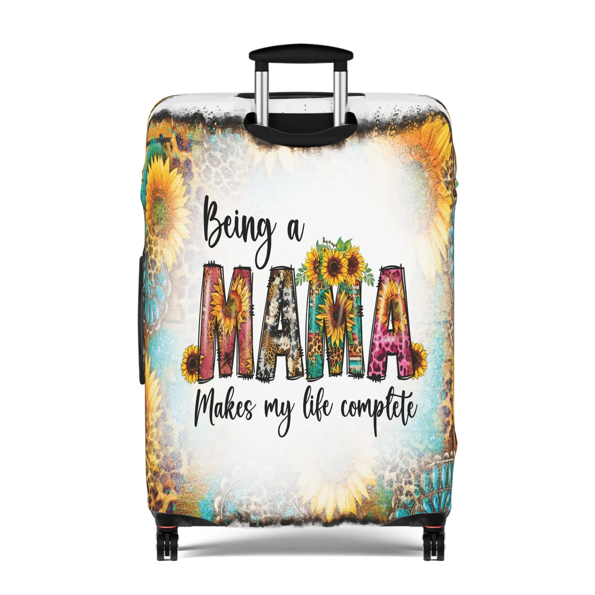 Luggage Cover, Country and Western, Being a Mama Makes my Life Complete, awd-1021