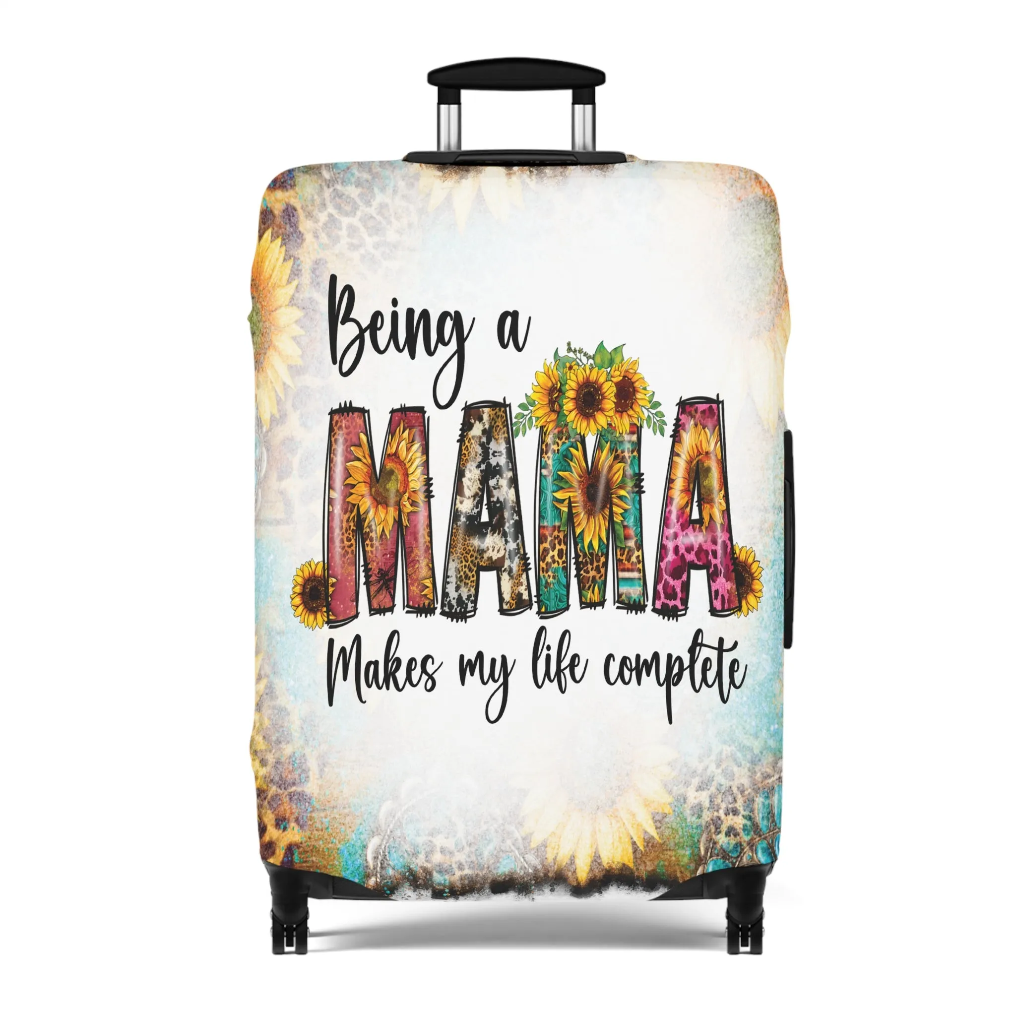 Luggage Cover, Country and Western, Being a Mama Makes my Life Complete, awd-1021