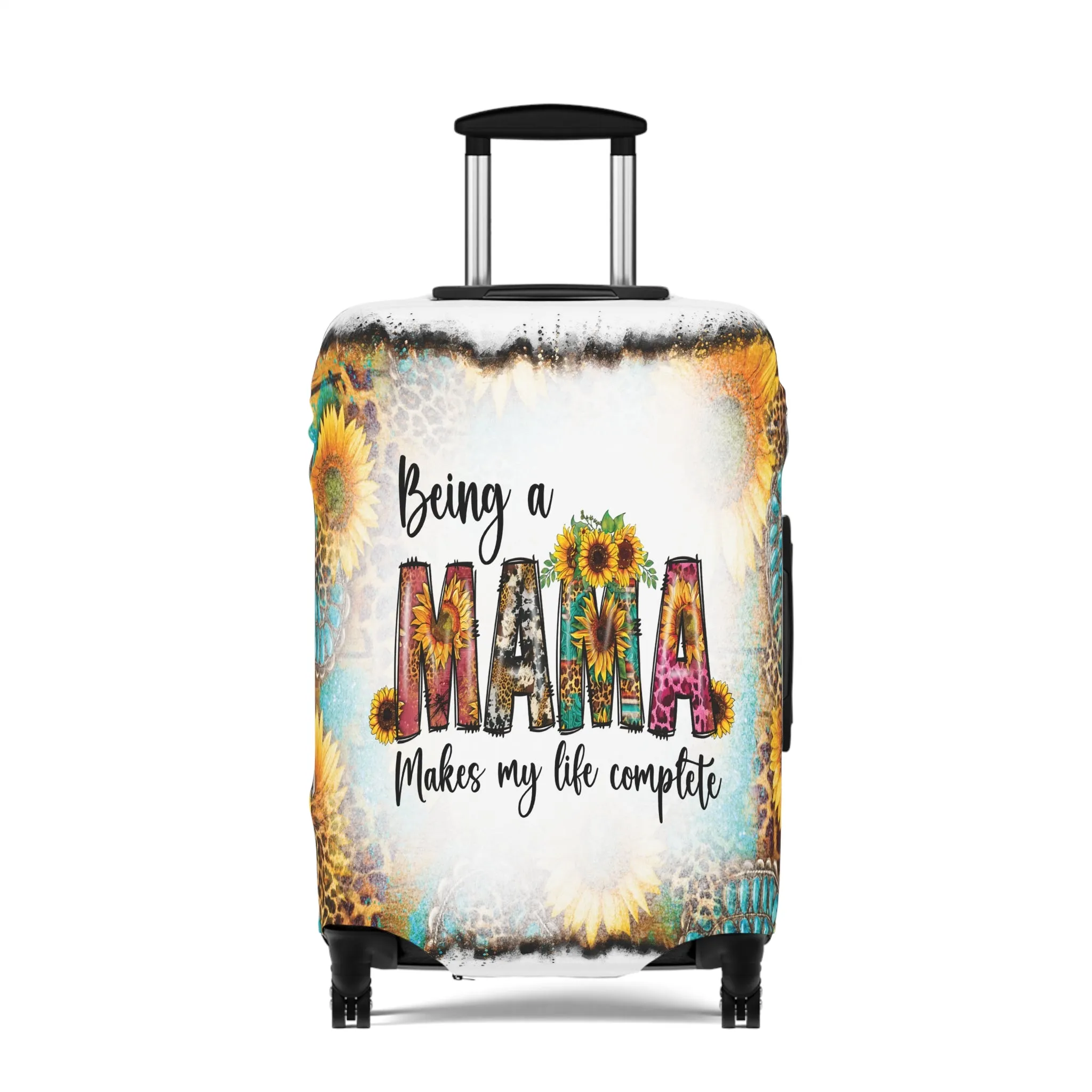 Luggage Cover, Country and Western, Being a Mama Makes my Life Complete, awd-1021