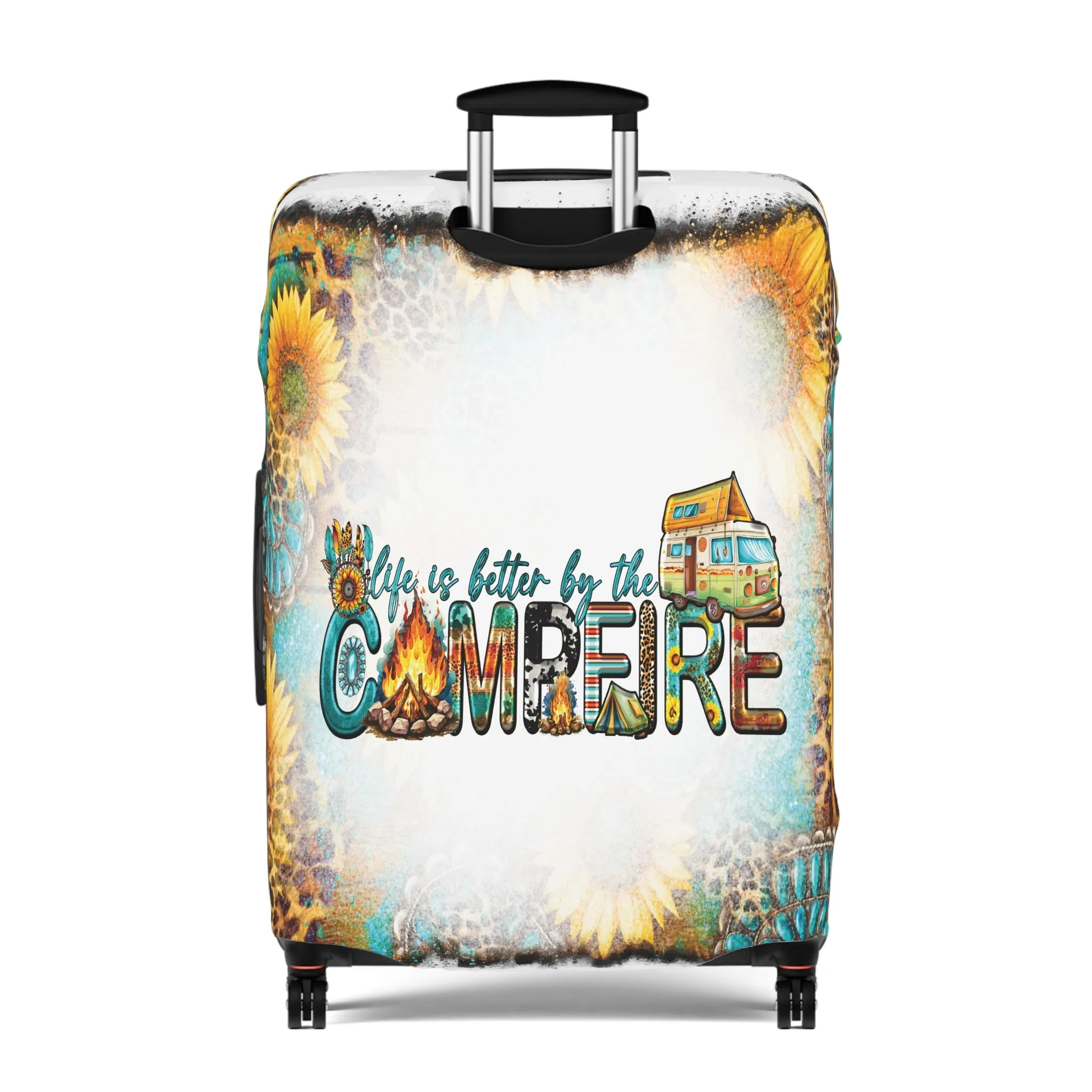 Luggage Cover, Country and Western, Life is better by the campfire, awd-1011