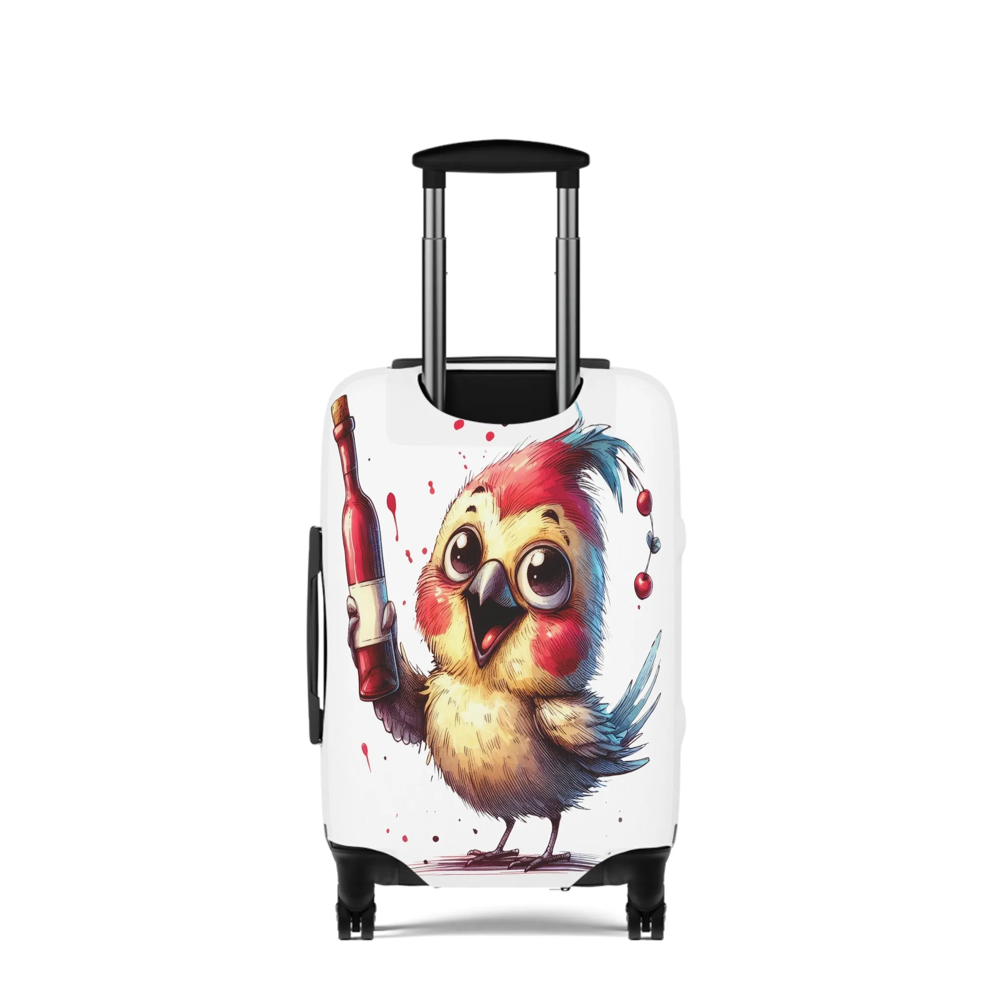 Luggage Cover, Cute Bird, awd-1638