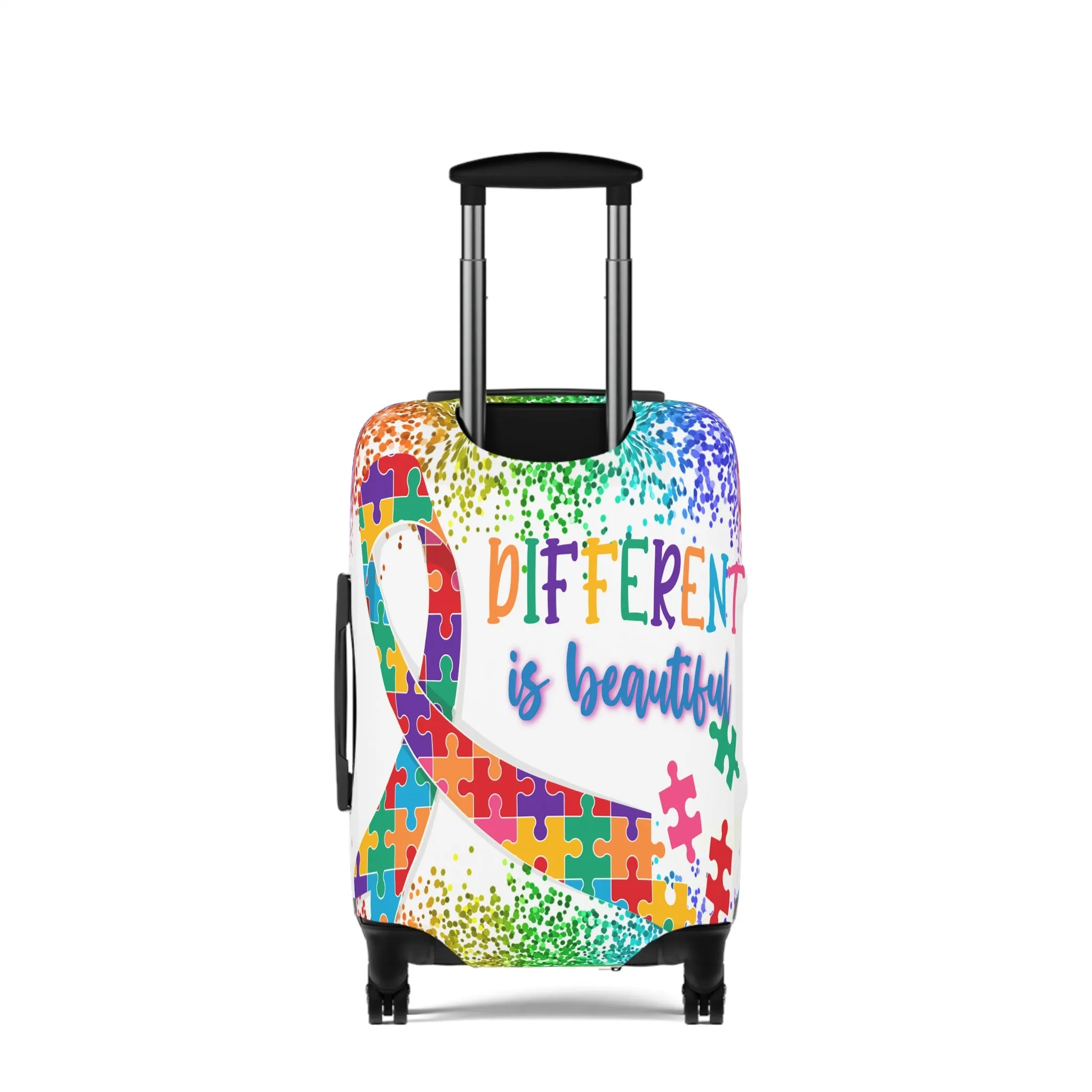 Luggage Cover, Different is Beautiful, Autism, awd-1459