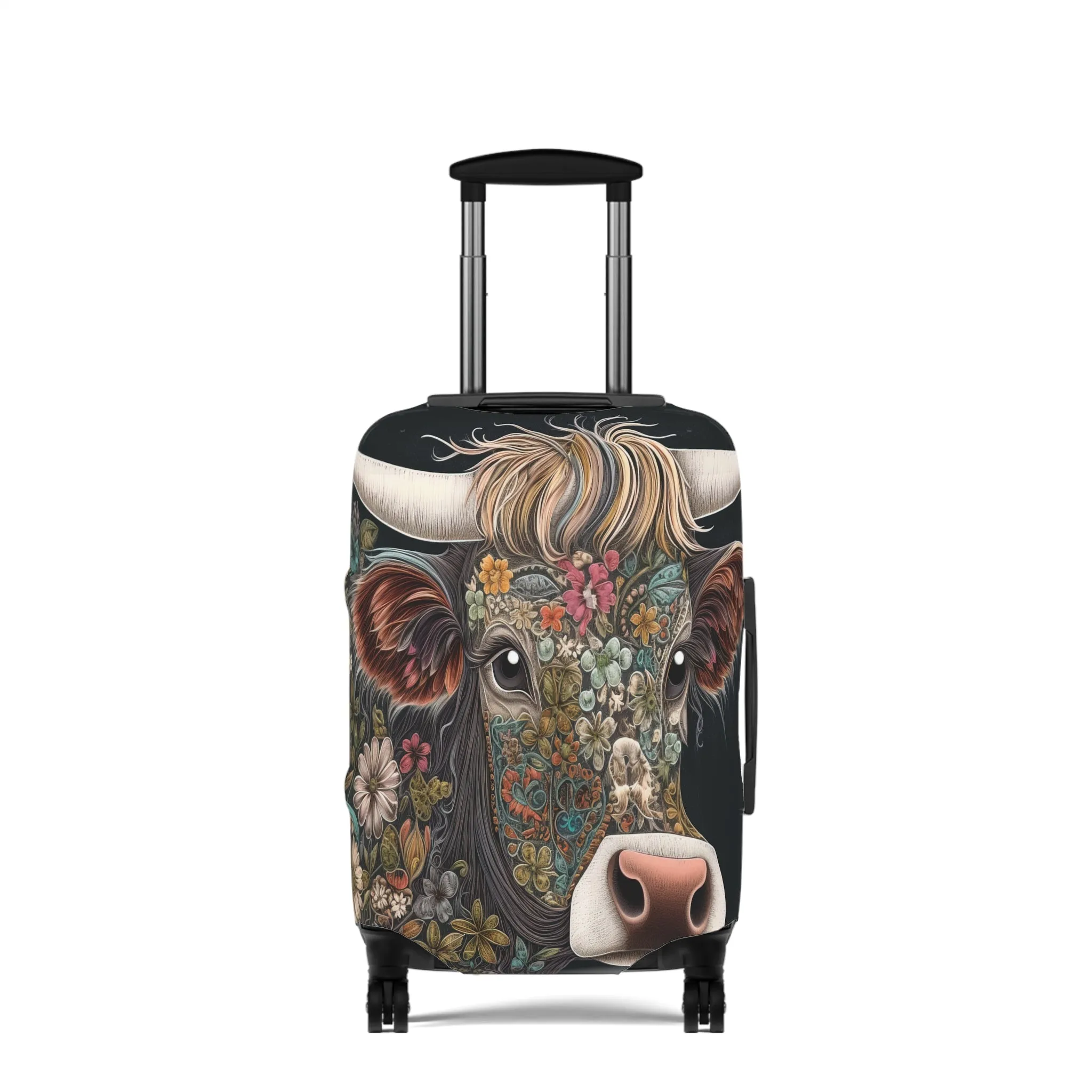 Luggage Cover, Highland Cow, awd-250