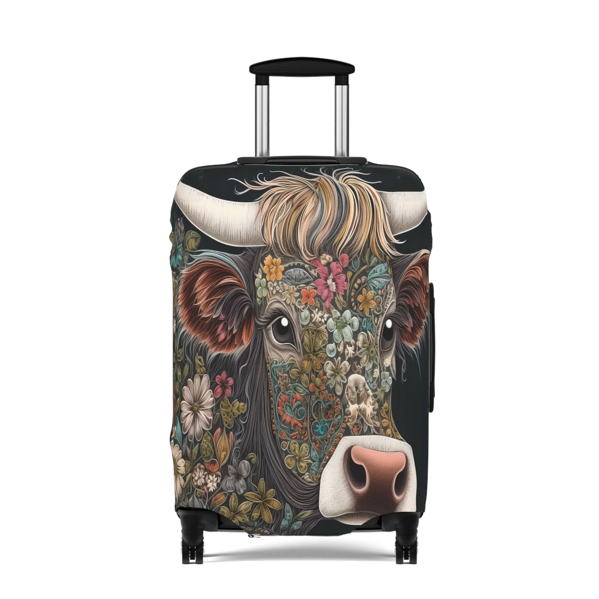 Luggage Cover, Highland Cow, awd-250