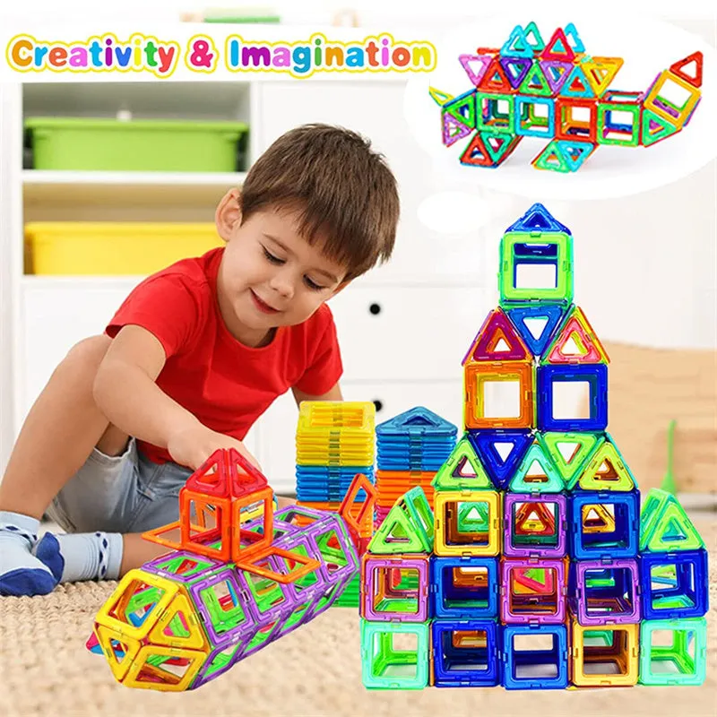 Magnetic Tile Building Blocks