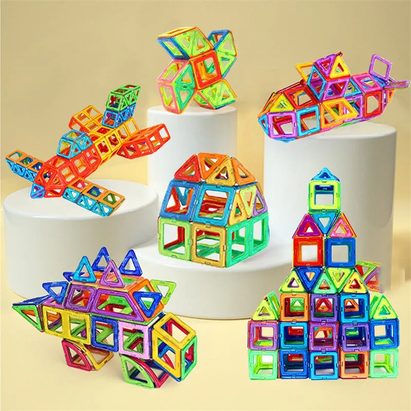 Magnetic Tile Building Blocks