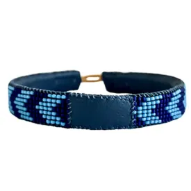 MEN BRACELET ARROW NAVY / LIGHT BLUE