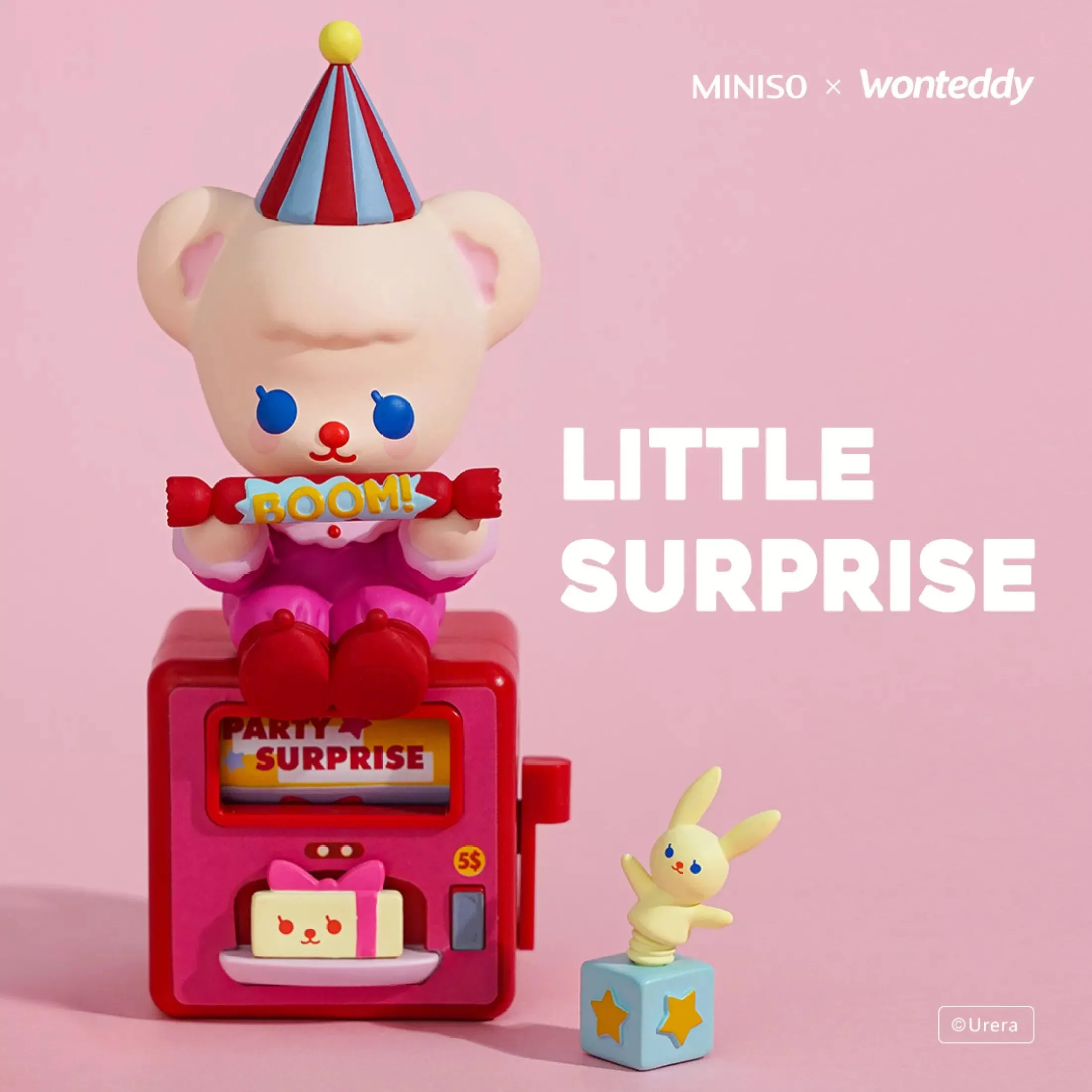 MINISO Wonteddy Series Flora Little Wish Box Figure Blind Box(Random Color)