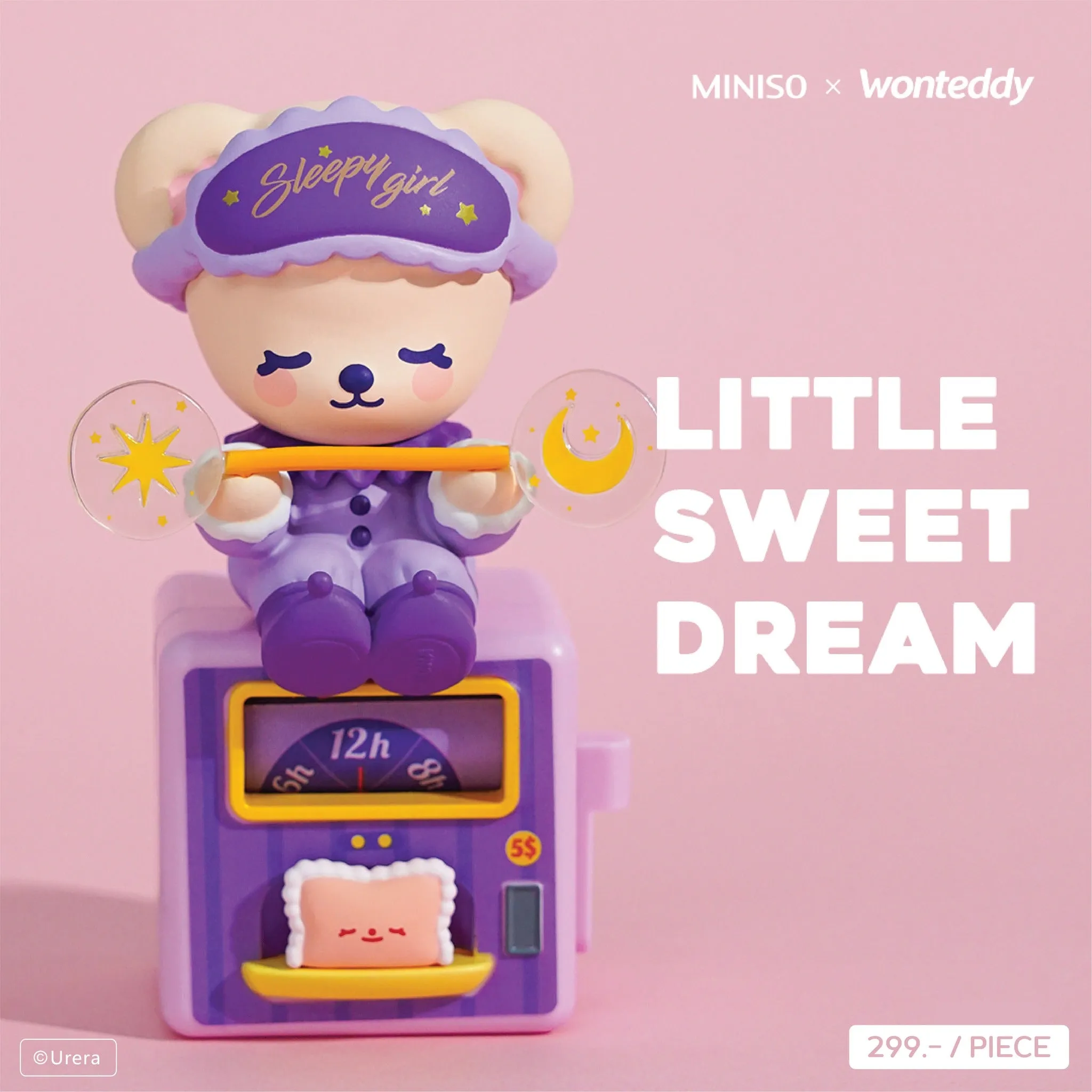 MINISO Wonteddy Series Flora Little Wish Box Figure Blind Box(Random Color)