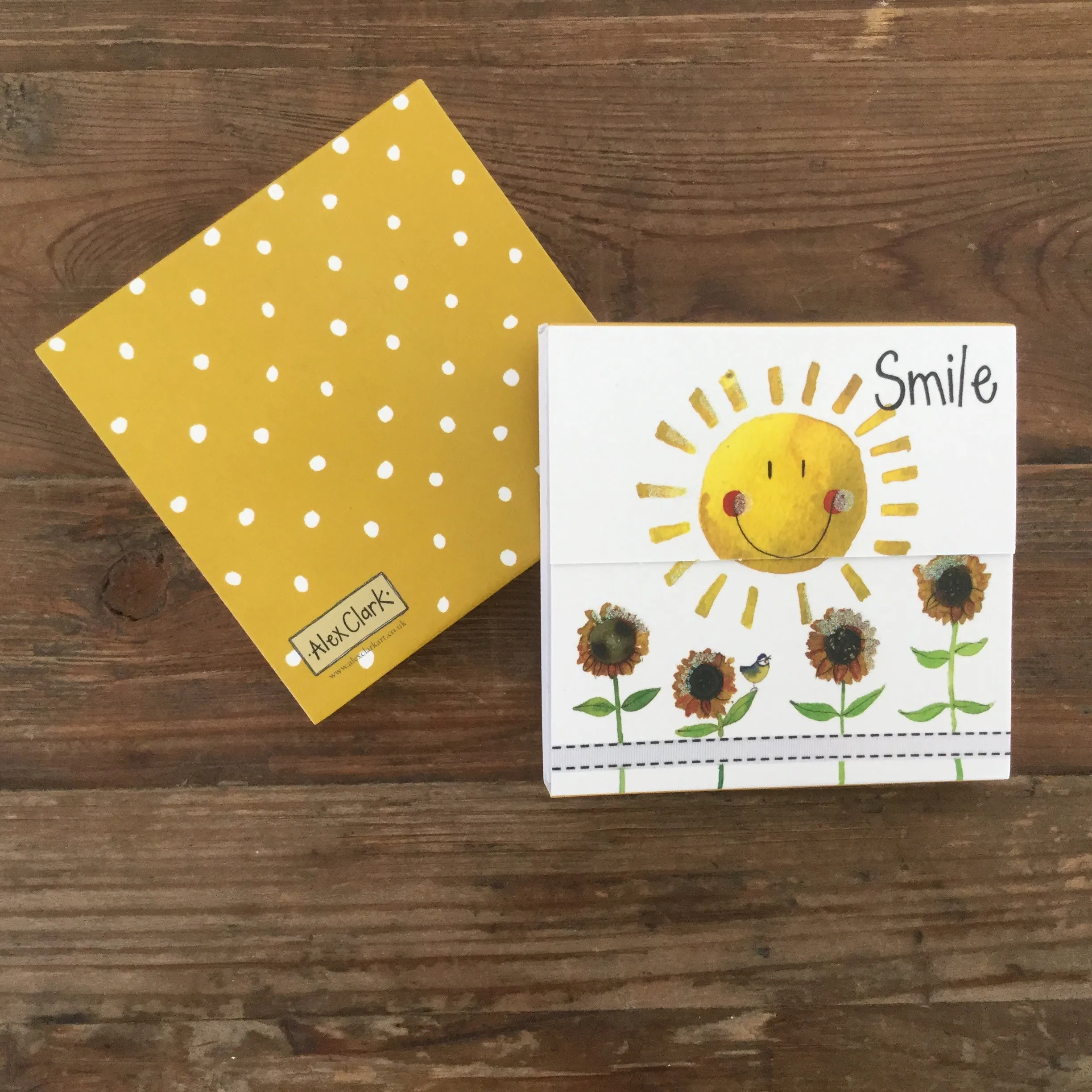 MM09 Smile Mini Magnetic Notepads By Alex Clark Art